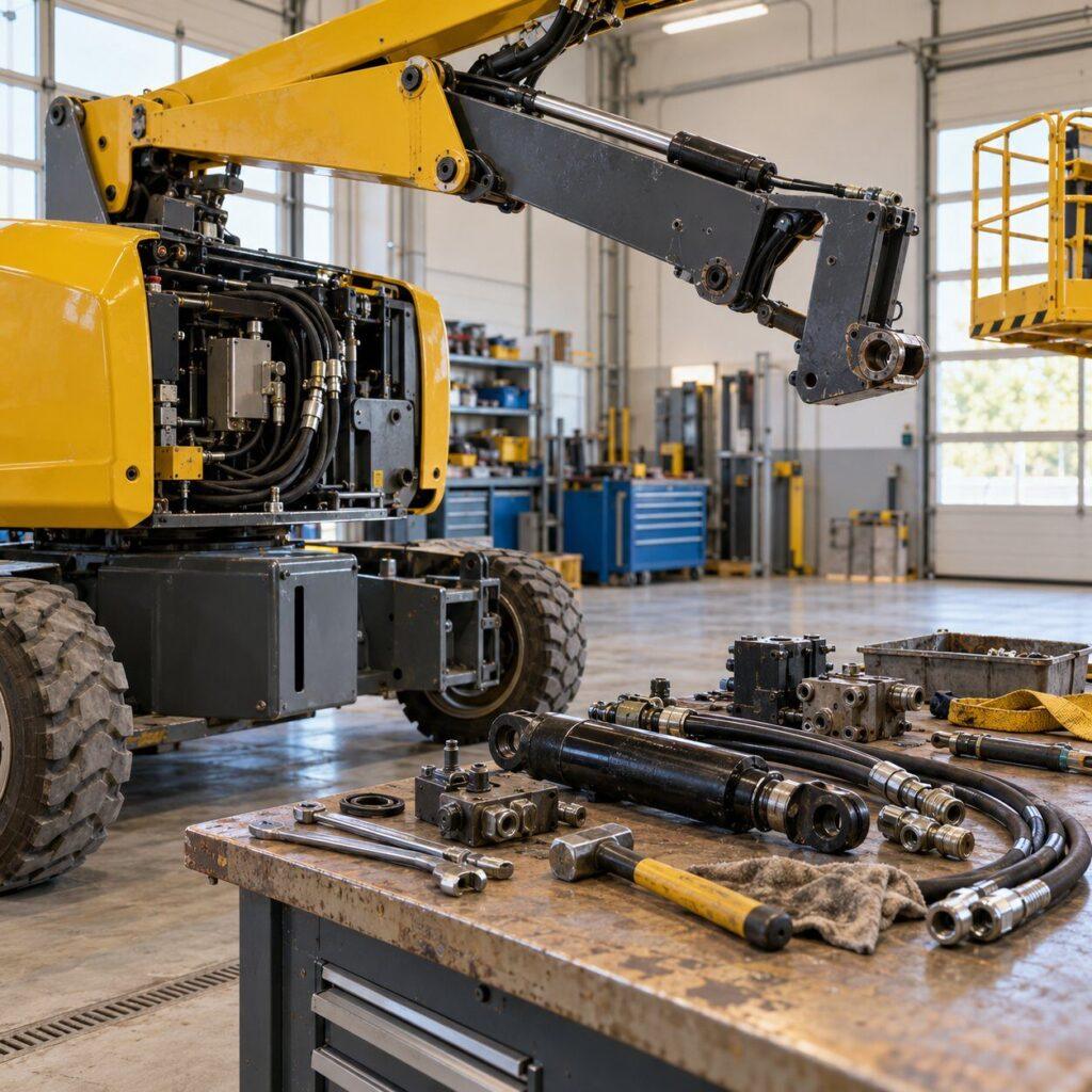 Reparatur in der Servicewerkstatt: für komplexe Eingriffe – HAB Engineering GmbH