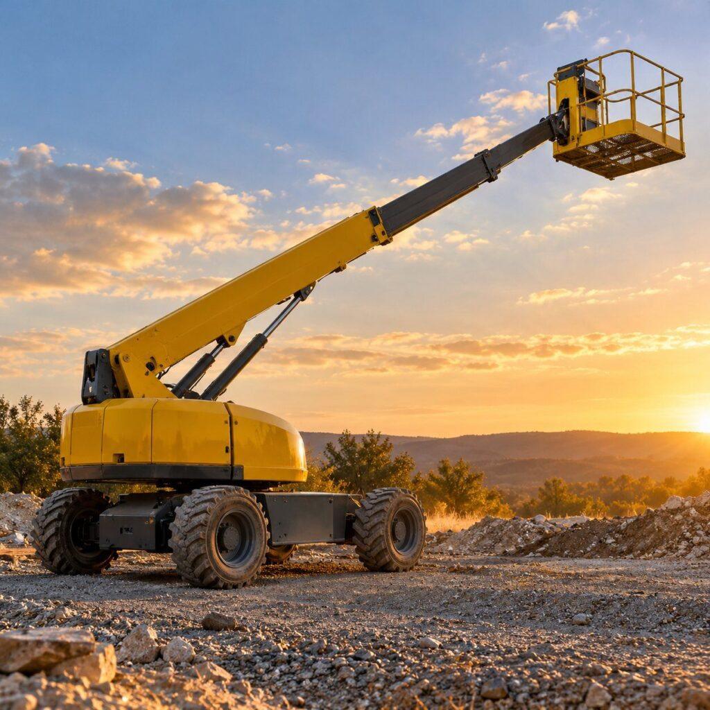 Teleskopbühne und Hubsteiger für raues Gelände – HAB Engineering GmbH